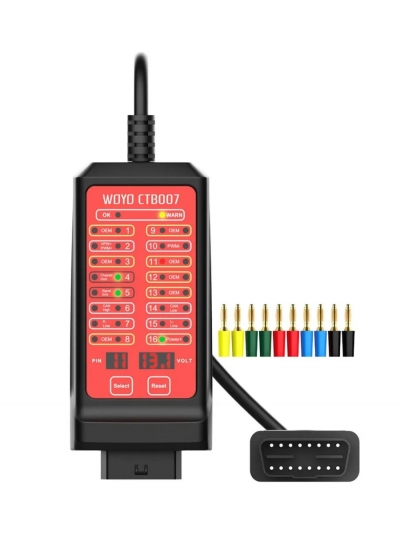 CAN-Тестер OBD2 разъема WOYO CTB007, на 12 и 24 В-1