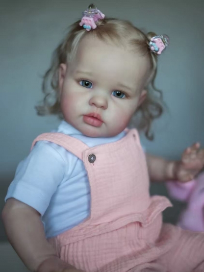 Мягконабивная кукла реборн Эмма, 60 см-8