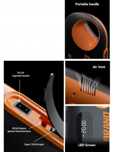 Насос SupAir 12V для Sup досок и ПВХ лодок-8
